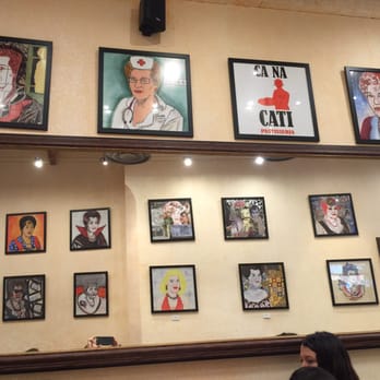 Ca'n Cati - Interesting artwork all over the cafe - Bakeries Near Me - Palma, PM