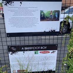 A Barefoot Boy Mural - Description of Mural's creation.