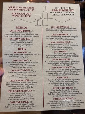 Menu photo 1 Wind Rose Cellars Sequim, WA Menu photo 1 Wind Rose Cellars Sequim, WA