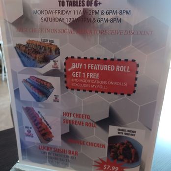 Lucky Sushi Bar - Bogo special - Sushi Bars Near Me - Edinburg, Texas Lucky Sushi Bar - Bogo special - Sushi Bars Near Me - Edinburg, Texas