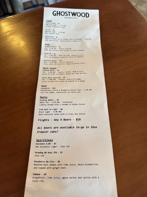 Menu photo 2 Ghostwood Kitchen Redwood City, CA Menu photo 2 Ghostwood Kitchen Redwood City, CA