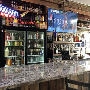 Carmelo’s Taco Place - Bar Area - Tacos Near Me - Chicago, Illinois