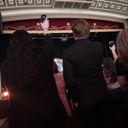 Kingsbury Hall - My view after being moved to a seat to help me see, I was forced to message their public instagram to get any sort of help