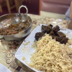 Afghan Kebab House - Lamb chops and lamb kofta