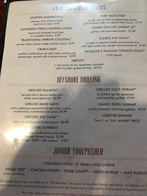 Menu photo 8 The Spudder Restaurant Tulsa, OK
