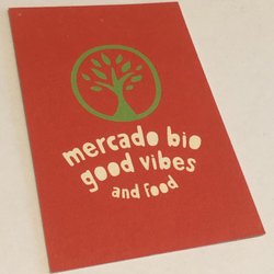 Mercado Bio - Visitenkarte (vorne)