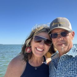 One Church - My husband & me, Janelle.