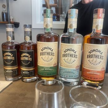 Sonoma Brothers Distilling - Our purchase. The honey whiskey was my favorite but we loved them all. - Distilleries Near Me - Windsor, California Sonoma Brothers Distilling - Our purchase. The honey whiskey was my favorite but we loved them all. - Distilleries Near Me - Windsor, California