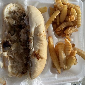 The Griddle - Chicken Philly no green peppers - Breakfast & Brunch Near Me - Norcross, Georgia