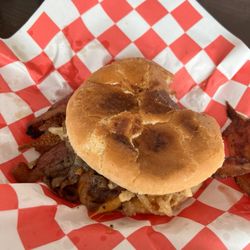 Hungry Dog Diner - The wrangler burger