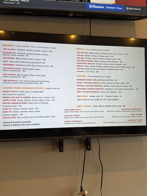 Menu photo 1 Hydes Slydes Omaha, NE