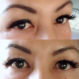 Eyelash extensions Eyelash extensions