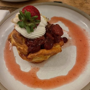 Heirloom - Local strawberry profiterole - Wine Bars Near Me - Virginia Beach, Virginia Heirloom - Local strawberry profiterole - Wine Bars Near Me - Virginia Beach, Virginia