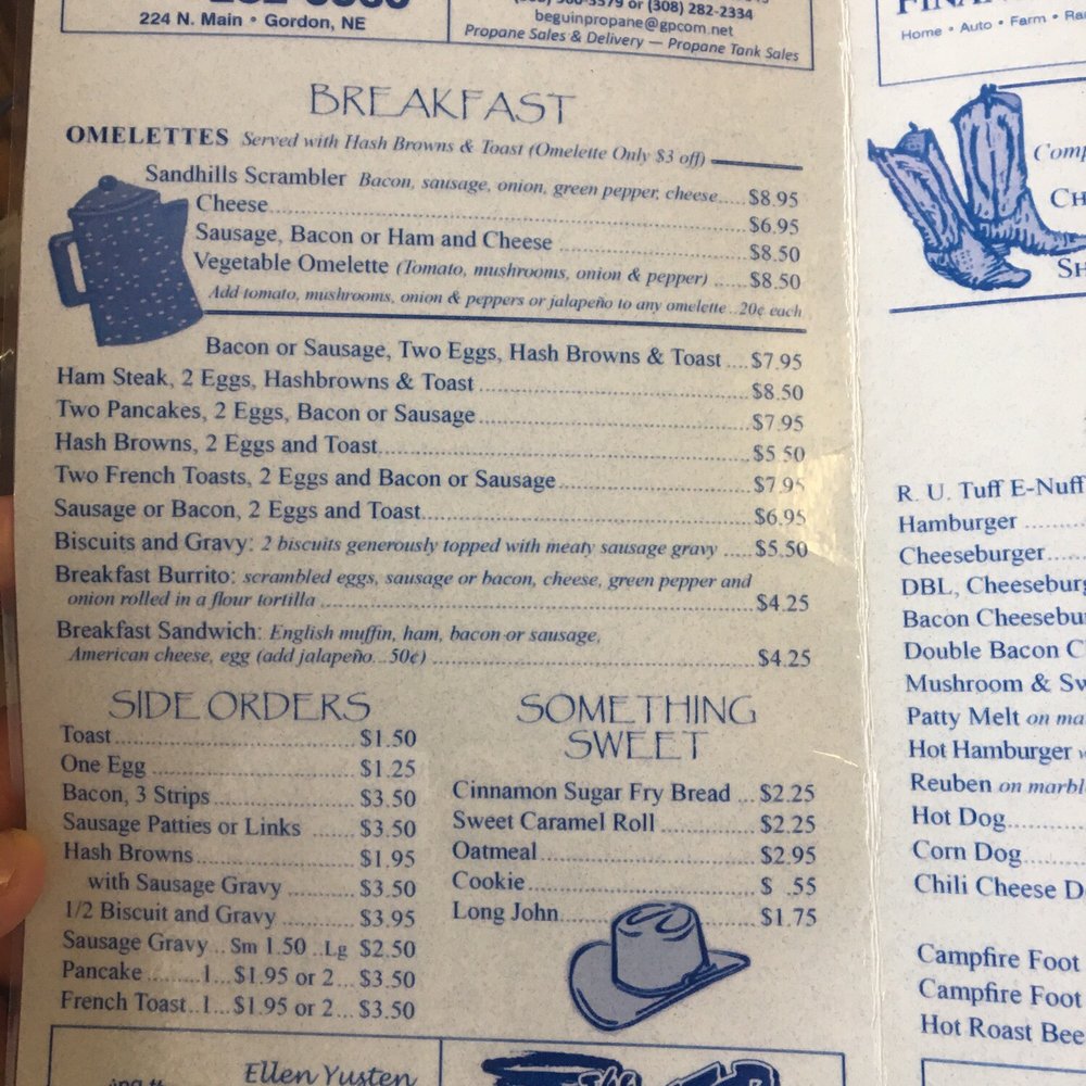 Antelope Creek Cafe - Menu - American Near Me - Gordon, Nebraska Antelope Creek Cafe - Menu - American Near Me - Gordon, Nebraska