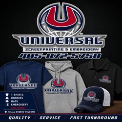Universal Screen Printing - Custom shirts made easy -- we're here to help.