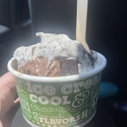 The littlest and most expensive TWO scoops I've ever seen smh! The littlest and most expensive TWO scoops I've ever seen smh!