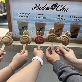 Boba Cha - Labubu Milk Tea Ice Cream - Coffee & Tea Near Me - Aiea, Hawaii Boba Cha - Labubu Milk Tea Ice Cream - Coffee & Tea Near Me - Aiea, Hawaii