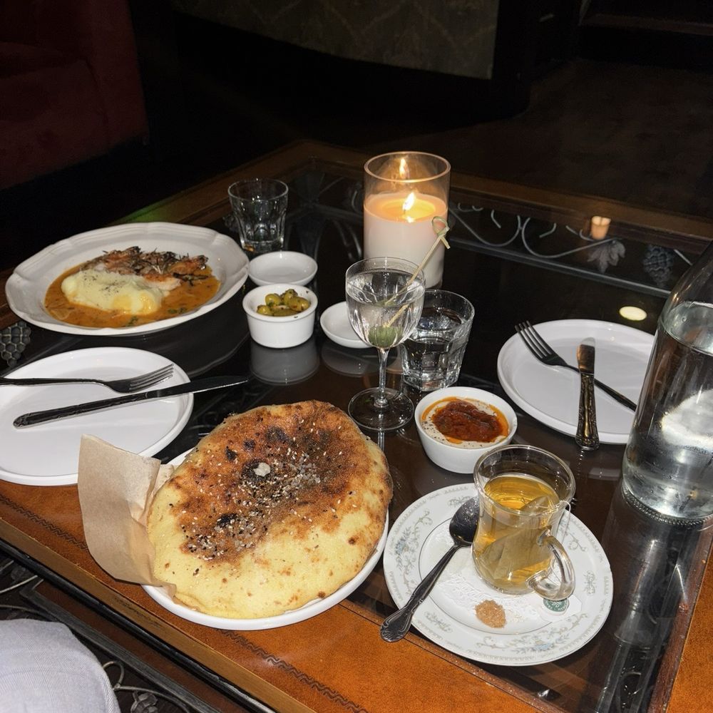 Carmel - Appetizers. The bread is perfection. Try the shrimp! - Mediterranean Near Me - Los Angeles, California Carmel - Appetizers. The bread is perfection. Try the shrimp! - Mediterranean Near Me - Los Angeles, California