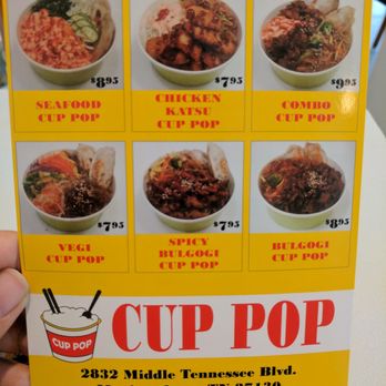 Cup Pop - Korean Near Me - Murfreesboro, Tennessee Cup Pop - Korean Near Me - Murfreesboro, Tennessee