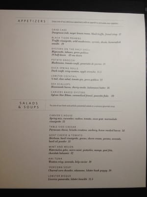Menu photo 3 Carver's Steakhouse Calgary, AB