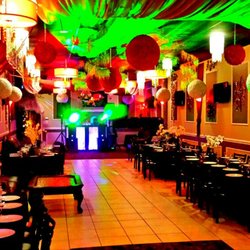 Ruby Falls Cafe Lounge - Sweet 16 set up..