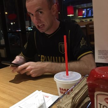 Smashburger - My buddy being a derp here. - Burgers Near Me - Rockville, Maryland Smashburger - My buddy being a derp here. - Burgers Near Me - Rockville, Maryland