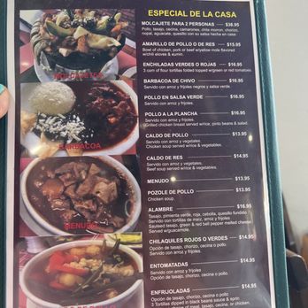 Lindo Oaxaca - menu - Mexican Near Me - Los Angeles, California