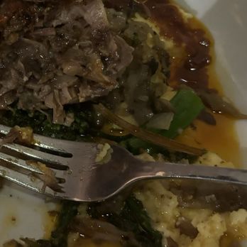 Boca - Short ribs with an oil float, extremely salty polenta - New American Near Me - Sarasota, Florida