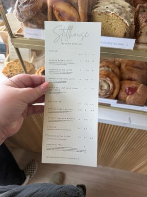 Menu photo 1 Stillhouse Coffee Edmonds, WA