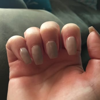 Today's Nail Spa - Middle finger was repaired. She didn't use a tip that's why it's much shorter than the others :( - Nail Salons Near Me - Simi Valley, California Today's Nail Spa - Middle finger was repaired. She didn't use a tip that's why it's much shorter than the others :( - Nail Salons Near Me - Simi Valley, California