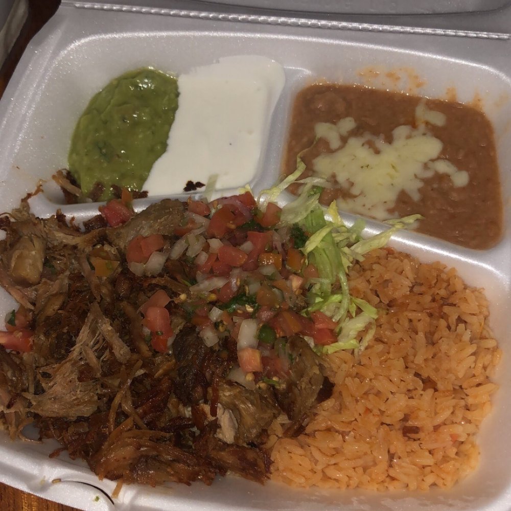 Los Inmortales Taqueria - Carnitas plate - Tacos Near Me - Sacramento, California Los Inmortales Taqueria - Carnitas plate - Tacos Near Me - Sacramento, California