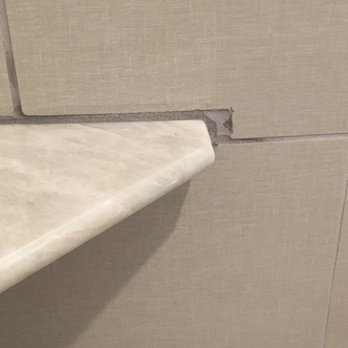 NV Remod - Close up of shower seat - Flooring Near Me
