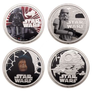 Gold Lobby - 2011 Niue 4-coin Darth Vader Star Wars Official Silver Proof Set - Jewelry Near Me - Ottawa, Ontario