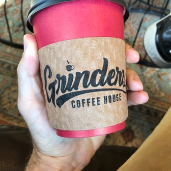 Grinders Coffee House - I got a triple shot cortado. - Coffee & Tea Near Me - Orem, Utah