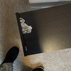 Best Choice Movers - Broken cabinet