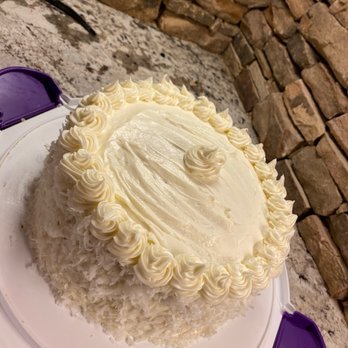 Blue Ridge Catering by Amy - 3 layer coconut cream layer cake - Personal Chefs Near Me Blue Ridge Catering by Amy - 3 layer coconut cream layer cake - Personal Chefs Near Me
