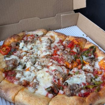 Serious Pie Ballard - Sweet Fennel Sausage Pizza - Pizza Near Me - Seattle, Washington
