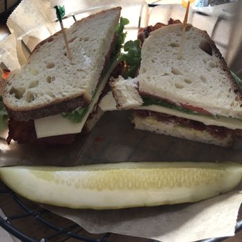 Bell the Cat - Loaded BLT on Sourdough, very good. Great service, friendly place to stop. - Coffee & Tea Near Me - Belfast, Maine