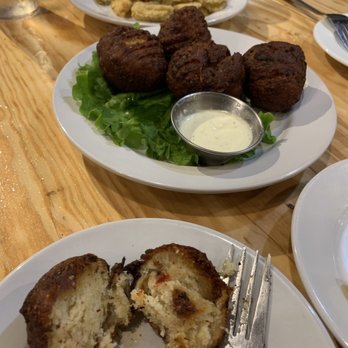 Plums - Terrible hush puppies - Seafood Near Me - Beaufort, South Carolina Plums - Terrible hush puppies - Seafood Near Me - Beaufort, South Carolina