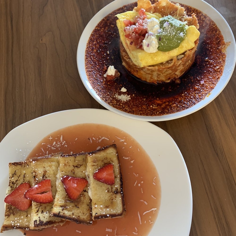 Anepalco Mexican Restaurant-Main - Guava French toast and roja Chilaquiles (Breakfast) - Coffee & Tea Near Me - Orange, California Anepalco Mexican Restaurant-Main - Guava French toast and roja Chilaquiles (Breakfast) - Coffee & Tea Near Me - Orange, California