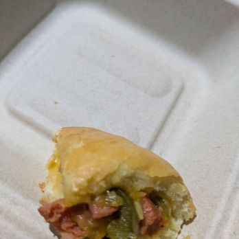 Kickin’ Kolaches - Hot link beef, jalapeno, cheese kolache - Bakeries Near Me - Rolling Hills Estates, California Kickin’ Kolaches - Hot link beef, jalapeno, cheese kolache - Bakeries Near Me - Rolling Hills Estates, California