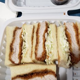 Pork katsu sandwich Pork katsu sandwich