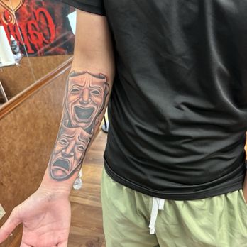 Diablo Rojo Tattoo & Piercing - Smile now cry later -tattoo by Daniel - Tattoo Near Me - Austin, Texas Diablo Rojo Tattoo & Piercing - Smile now cry later -tattoo by Daniel - Tattoo Near Me - Austin, Texas