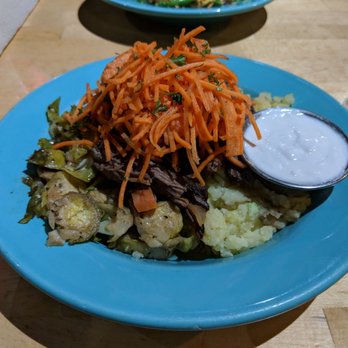 Laughing Planet - Pot roast bowl - Salad Near Me - Eugene, Oregon