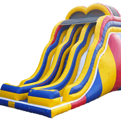 Bouncin Bins - Double Lane Wave Water Slide for rent in Utah SLC, Bountiful http://utah.bouncinbins.com/obstacle%20course%20rentals%20-%20dry/