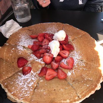 Herm's Inn - strawberries on the family pancake - Breakfast & Brunch Near Me - Logan, Utah Herm's Inn - strawberries on the family pancake - Breakfast & Brunch Near Me - Logan, Utah