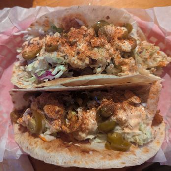 Shively's Bar & Grill - Catfish tacos with jalapenos - Burgers Near Me - Oakdale, California Shively's Bar & Grill - Catfish tacos with jalapenos - Burgers Near Me - Oakdale, California