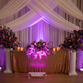 Fine Linen Creation - Backdrop for sweetheart table - Party Equipment Rentals Near Me - Campbell, California