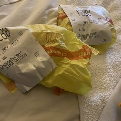 McDonald's - 2 cheeseburgers asking for EXTRA ONIONS