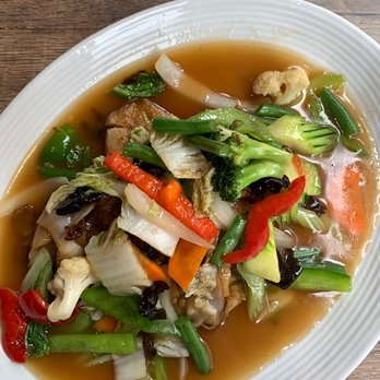 Chatayee Thai - Vegan Lard Nar Puk...sooo good! - Thai Near Me - Philadelphia, Pennsylvania